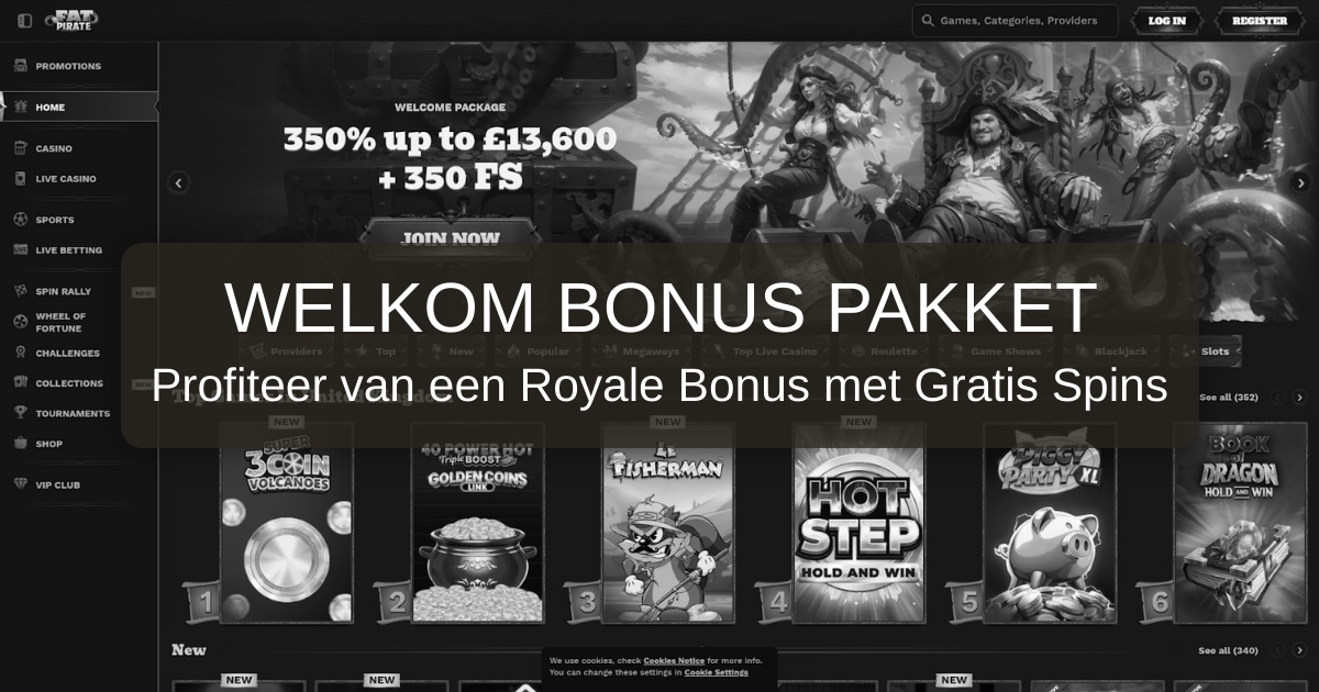 FatPirate Casino Nederland - Officieel Online Casino