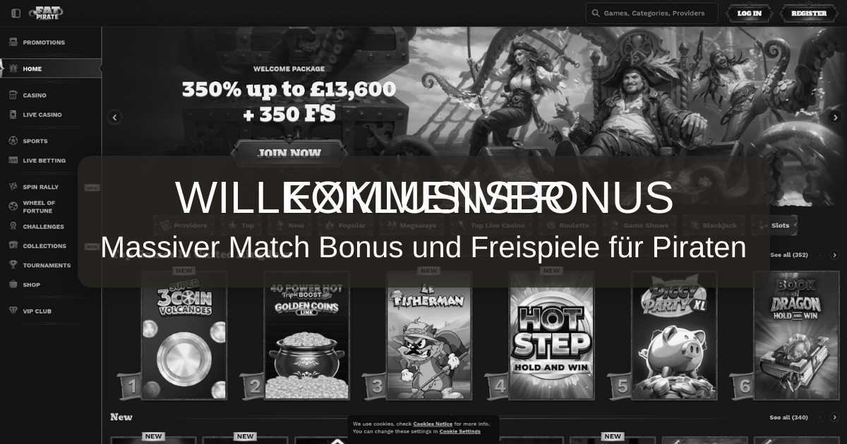FatPirate Casino Deutschland - Erstklassiges Online Casino